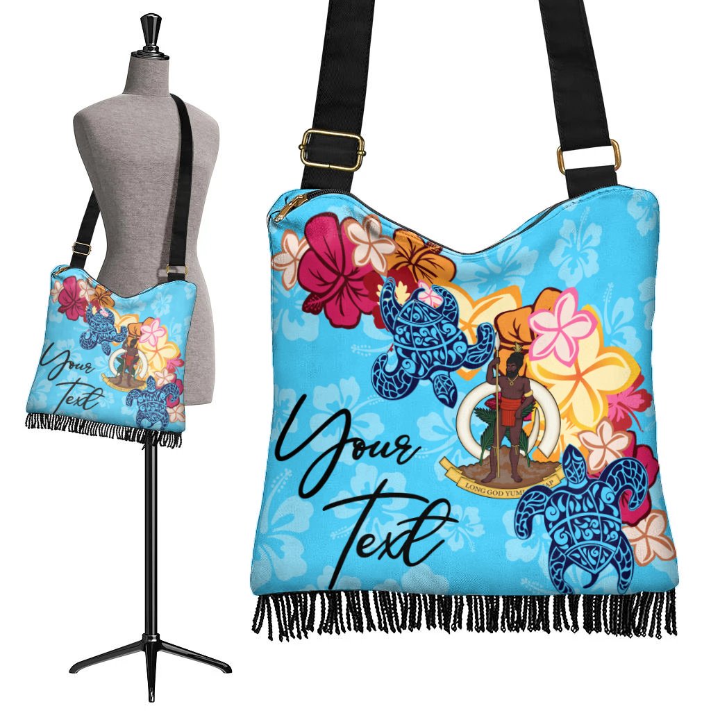 Vanuatu Custom Personalised Boho Handbag - Tropical Style - Polynesian Pride