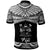 Fiji Custom Polo Shirt Polynesian Tattoo White Version - Polynesian Pride