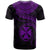 Wallis and Futuna Polynesian Custom T Shirt Wallis and Futuna Waves (Purple) - Polynesian Pride