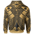 Chuuk Hoodie Gold Seal with Polynesian Tattoo - Polynesian Pride