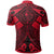 Chuuk Polo Shirt Red Seal with Polynesian Tattoo - Polynesian Pride