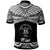 Niue Custom Polo Shirt Polynesian Tattoo White Version - Polynesian Pride