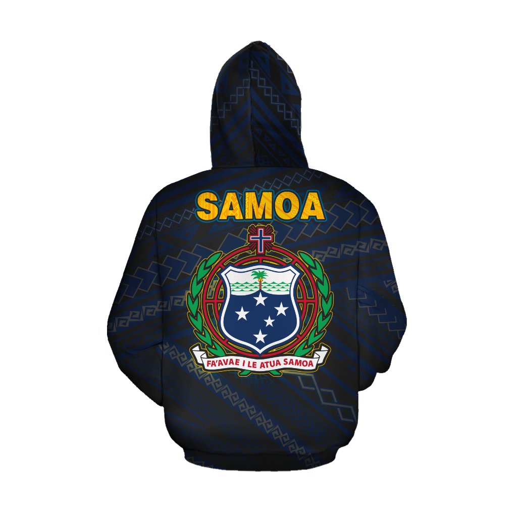 Samoa Polynesian Hoodie Samoan Polynesian Legend God Tagaloa - Polynesian Pride