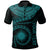 Marshall Islands Polynesian Custom Polo Shirt Marshall Islands Waves (Turquoise) Unisex Turquoise - Polynesian Pride