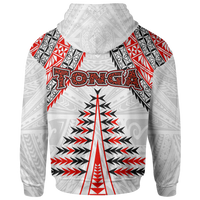 Tonga Zip up Hoodie Polynesian Peak - Polynesian Pride