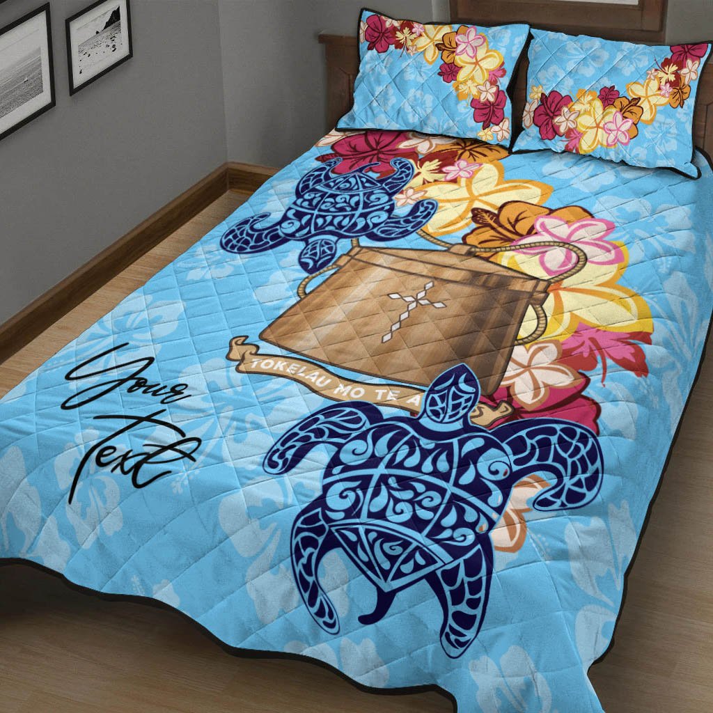 Tokelau Custom Personalised Quilt Bed Set - Tropical Style - Polynesian Pride