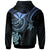 Hawaii Custom Hoodie Blue Turtle - Polynesian Pride