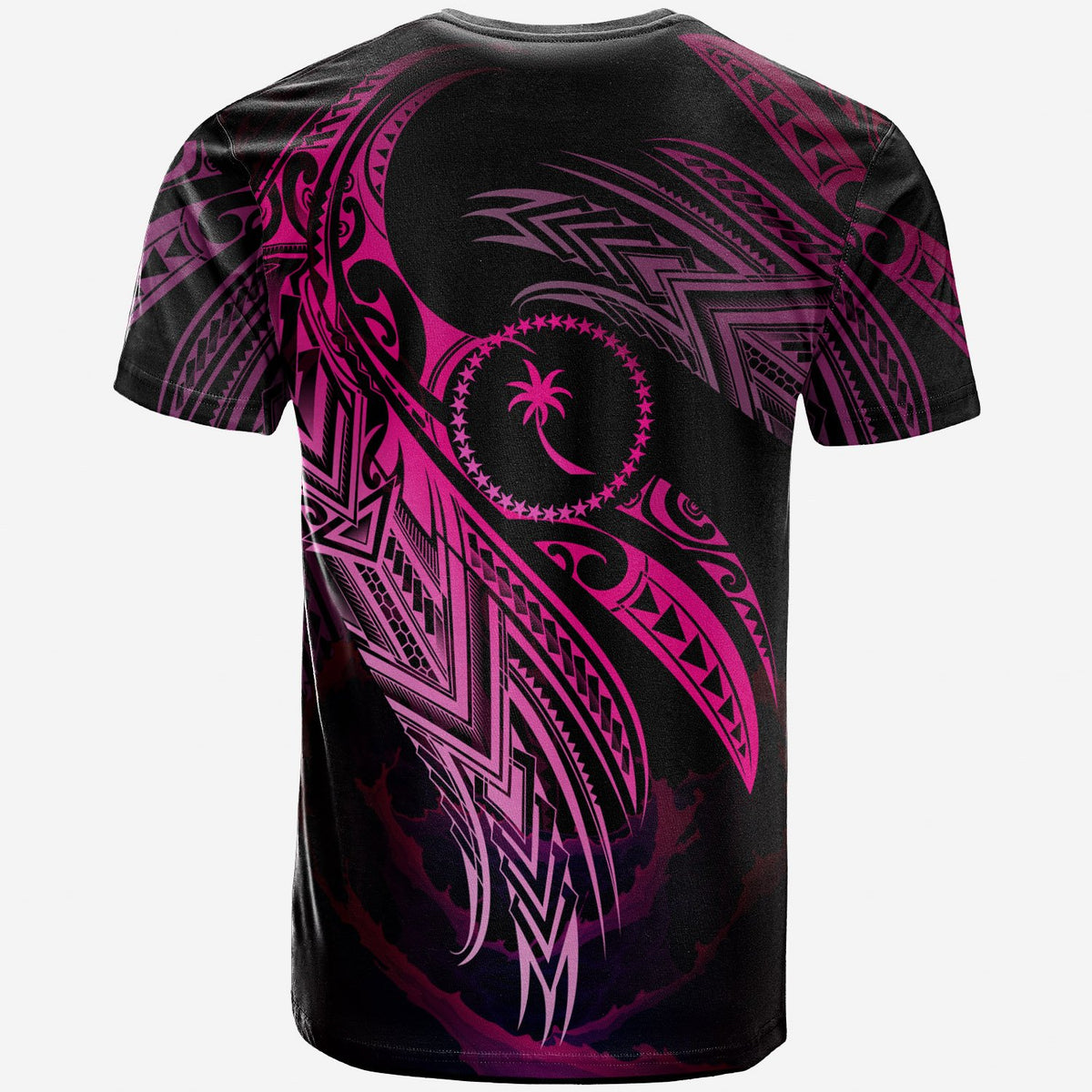 Chuuk Polynesian T Shirt Chuuk Legend Pink Version - Polynesian Pride