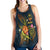 Guam Polynesian Women's Racerback Tank - Legend of Guam (Blue) - Polynesian Pride