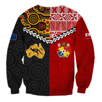 Tonga Combine Australia Aboriginal Heritage Sweatshirt - LT12 - Polynesian Pride