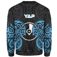 Yap Polynesian Sweater - Spirit Style Blue - Polynesian Pride