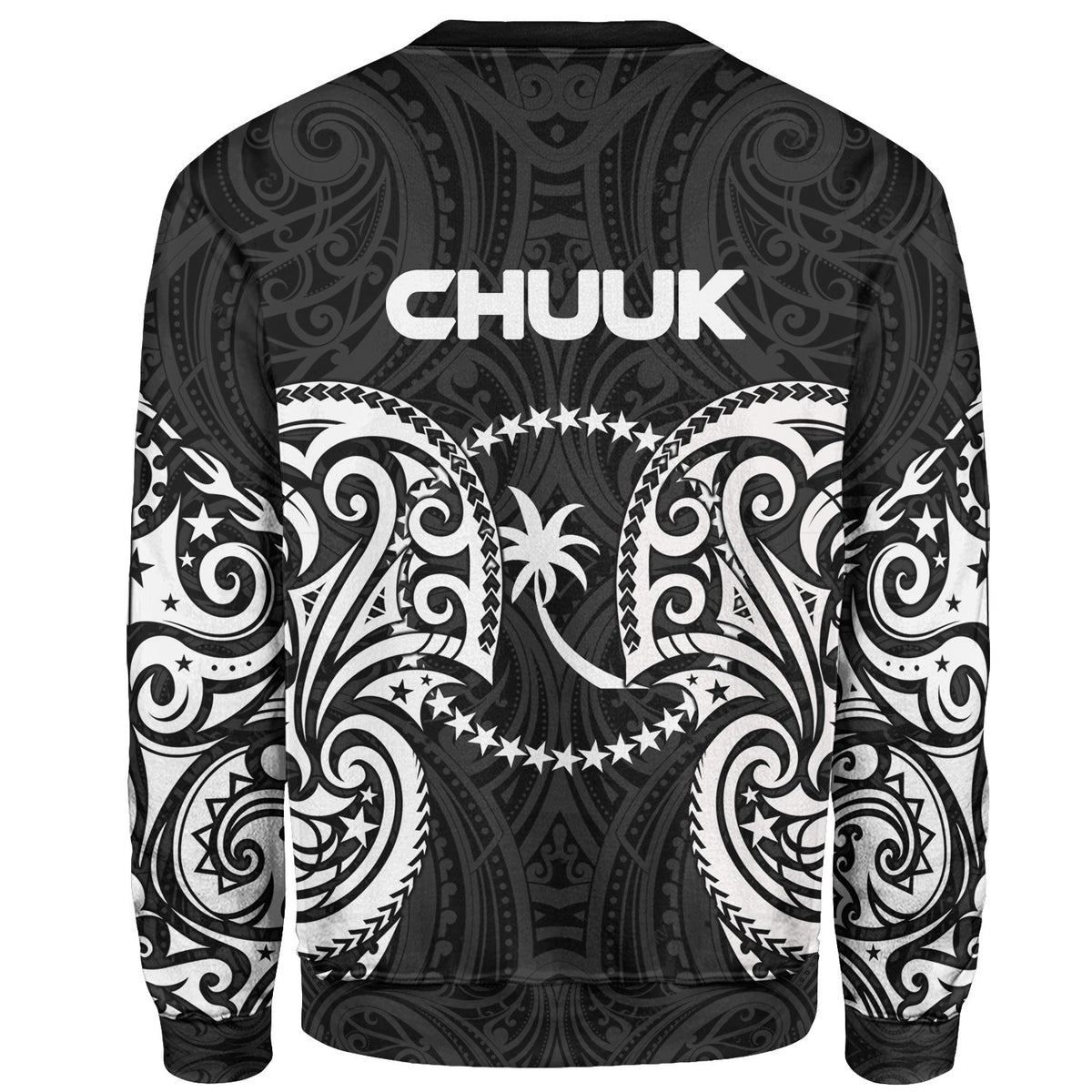 Chuuk Polynesian Sweater - Spirit Style White - Polynesian Pride