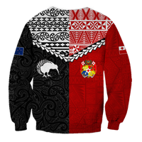 Tonga Combine New Zealand Maori Aotearoa Heritage Sweatshirt - LT12 - Polynesian Pride
