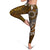 Chuuk Custom Personalised Women's Leggings - Polynesian Boar Tusk Brown - Polynesian Pride