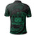 Samoa Polynesian Polo Shirt Green Tribal Wave - Polynesian Pride