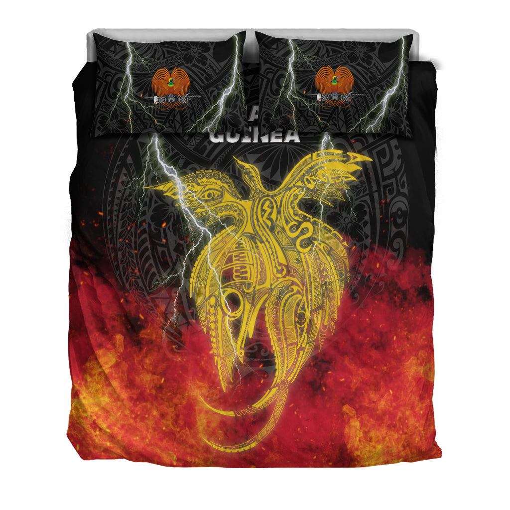 Papua New Guinea Bedding Set Independence Day Special Style LT16 - Polynesian Pride