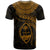 Guam Polynesian T Shirt Guam Waves (Golden) - Polynesian Pride