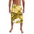 Hawaii Lavalava Gold Polynesian Turtle and Hibiscus LT13 Gold - Polynesian Pride