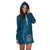 Palau Hoodie Dress - Polynesian Style Blue - Polynesian Pride