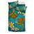 Vanuatu Polynesian Bedding Set - Manta Ray Ocean - Polynesian Pride