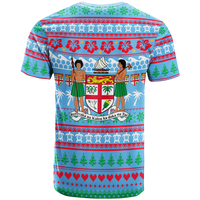 Fiji Christmas T Shirt Ugly Christmas LT12 - Polynesian Pride