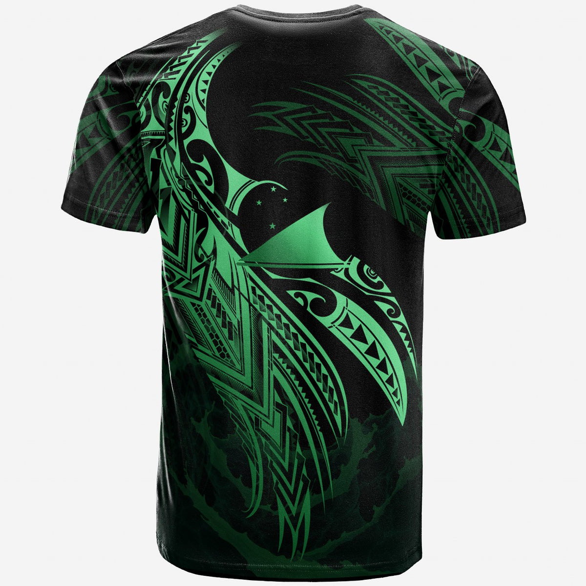 Tokelau Polynesian T Shirt Tokelau Legend Green Version - Polynesian Pride