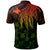 Papua New Guinea Polo Shirt Polynesian Wings (Reggae) - Polynesian Pride