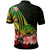 American Samoa Polo Shirt Reggae Polynesian Hibiscus Pattern Style - Polynesian Pride