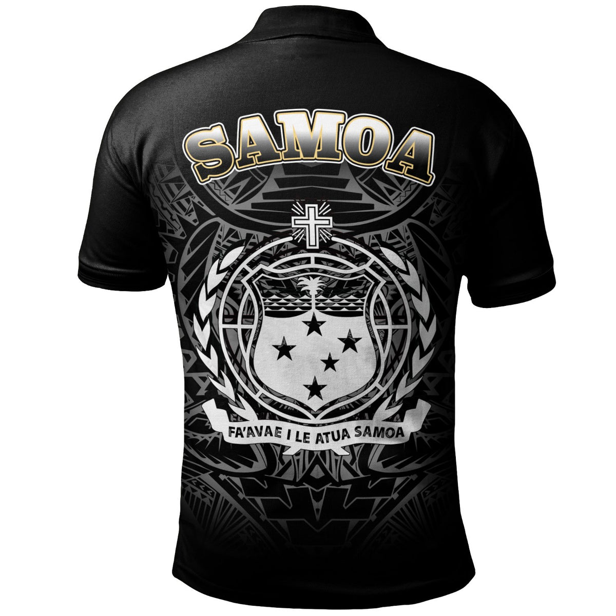 Samoa Polynesian Polo Shirt Samoa Eagle - Polynesian Pride
