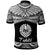 Tahiti Custom Polo Shirt Polynesian Tattoo White Version - Polynesian Pride