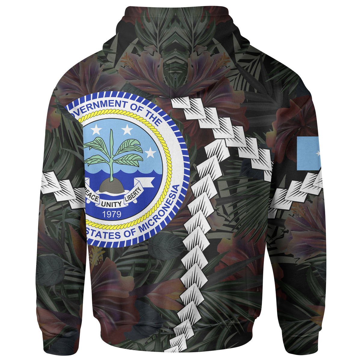 Federated States of Micronesia Hoodie Chain Polynesian - Polynesian Pride