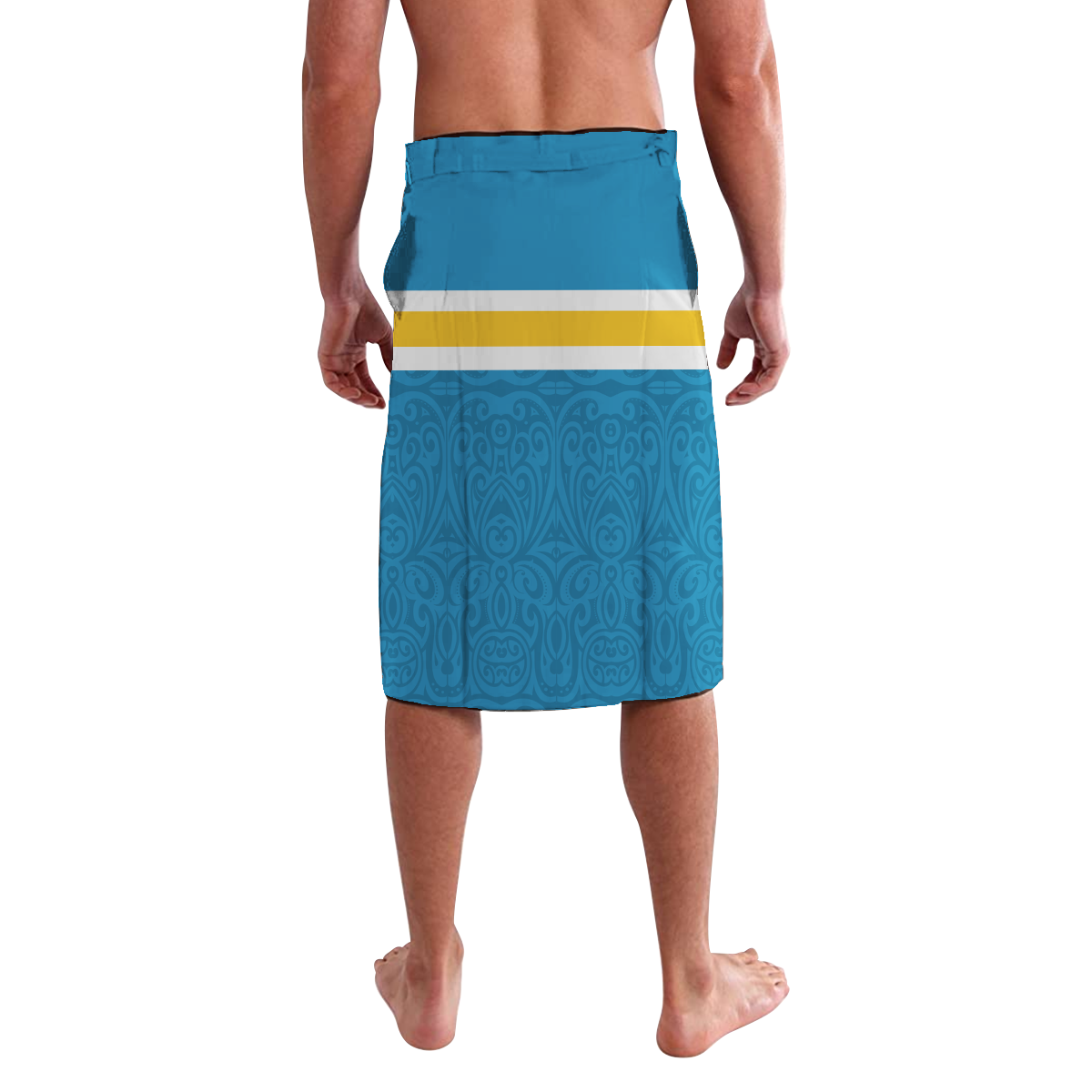 Custom Sanma Vanuatu Province Lavalava Flag Style LT12 - Polynesian Pride