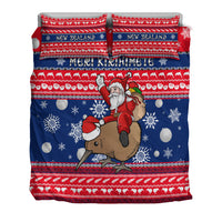 New Zealand Maori Meri Kirihimete Bedding Set - LT2 - Polynesian Pride