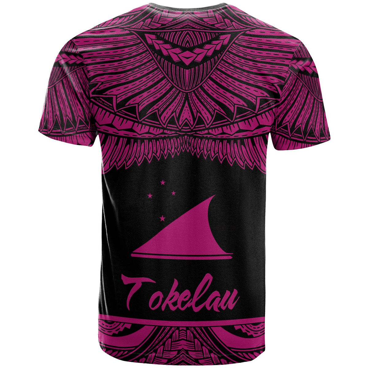 Tokelau Polynesian T Shirt Tokelau Pride Pink Version - Polynesian Pride