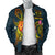 Fiji Polynesian Personalised Men's Bomber Jacket - Legend of Fiji (Blue) - Polynesian Pride