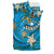 Vanuatu Bedding Set - Spring Style Blue Color - Polynesian Pride