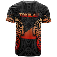 Tokelau Polynesian Custom T Shirt Spirit Red Version - Polynesian Pride