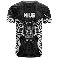 Niue Polynesian Custom T Shirt Niue Spirit White - Polynesian Pride