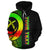 Vanuatu Polynesian Custom Hoodie Reggae Line - Polynesian Pride