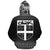 Fiji Polynesian Tapa Custom Zip up Hoodie White Frog - Polynesian Pride