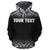 Nauru Polynesian Custom Hoodie Black Fog - Polynesian Pride