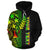 Kosrae Polynesian Custom Hoodie Reggae Line - Polynesian Pride