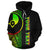 Yap Polynesian Custom Hoodie Reggae Line - Polynesian Pride