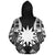 Nauru Polynesian Custom Hoodie Black Tattoo - Polynesian Pride