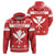 Hawaii Christmas Hoodie Show Style Unisex Red - Polynesian Pride