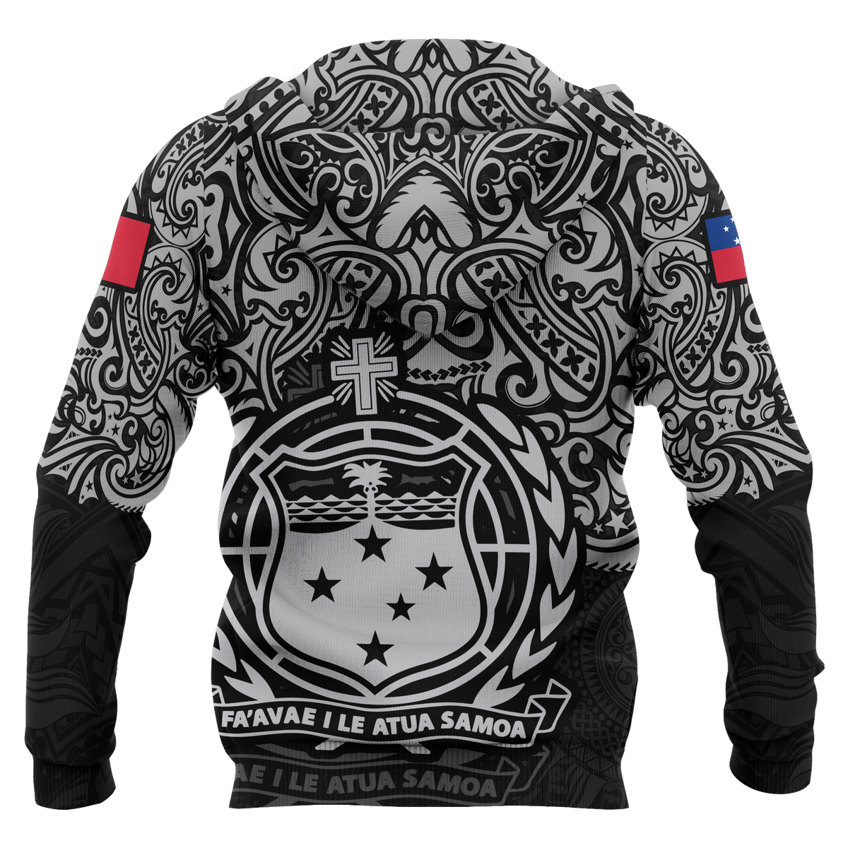 Samoa Polynesian Hoodie (Zip up) Pride of Samoa - Polynesian Pride