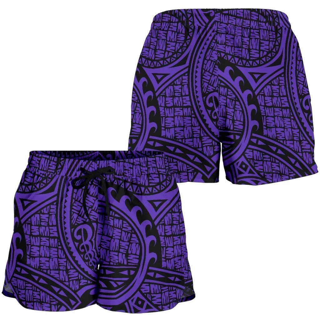 Polynesian Nation Violet Women's Short Women Violet - Polynesian Pride