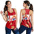 Tahiti Polynesian Women Racerback Tank Mythical Destination LT13 Red - Polynesian Pride