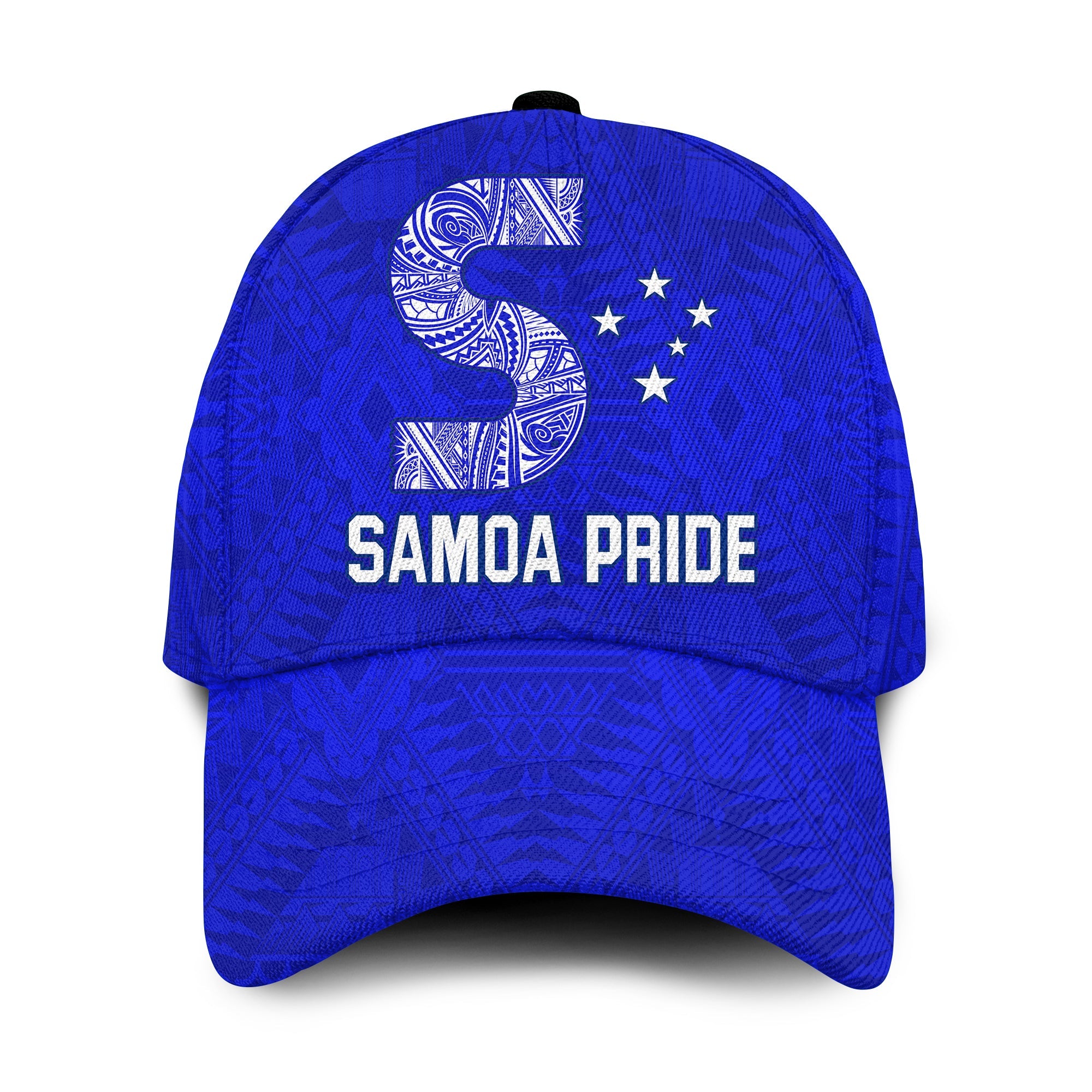 Toa Samoa Rugby Classic Cap Samoan Pride Ver.03 LT13 Classic Cap Universal Fit Blue - Polynesian Pride