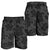 Polynesian Turtle Palm And Sea Pebbles Gray Men's Short Men's Shorts Gray - Polynesian Pride